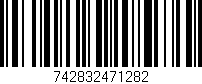 Código de barras (EAN, GTIN, SKU, ISBN): '742832471282'