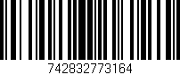 Código de barras (EAN, GTIN, SKU, ISBN): '742832773164'