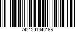 Código de barras (EAN, GTIN, SKU, ISBN): '7431391349165'