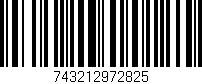 Código de barras (EAN, GTIN, SKU, ISBN): '743212972825'