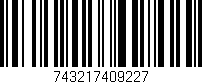 Código de barras (EAN, GTIN, SKU, ISBN): '743217409227'