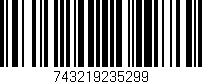 Código de barras (EAN, GTIN, SKU, ISBN): '743219235299'