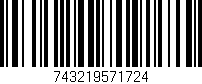 Código de barras (EAN, GTIN, SKU, ISBN): '743219571724'