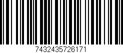 Código de barras (EAN, GTIN, SKU, ISBN): '7432435726171'