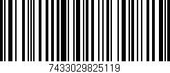 Código de barras (EAN, GTIN, SKU, ISBN): '7433029825119'