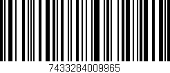 Código de barras (EAN, GTIN, SKU, ISBN): '7433284009965'
