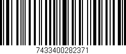 Código de barras (EAN, GTIN, SKU, ISBN): '7433400282371'