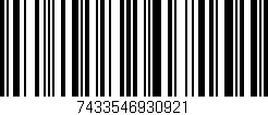 Código de barras (EAN, GTIN, SKU, ISBN): '7433546930921'