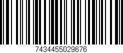 Código de barras (EAN, GTIN, SKU, ISBN): '7434455029676'