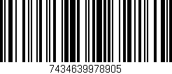 Código de barras (EAN, GTIN, SKU, ISBN): '7434639978905'