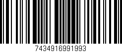 Código de barras (EAN, GTIN, SKU, ISBN): '7434916991993'