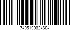 Código de barras (EAN, GTIN, SKU, ISBN): '7435199624684'