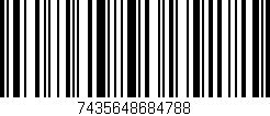 Código de barras (EAN, GTIN, SKU, ISBN): '7435648684788'