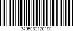 Código de barras (EAN, GTIN, SKU, ISBN): '7435862128198'