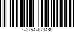 Código de barras (EAN, GTIN, SKU, ISBN): '7437544878469'