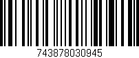 Código de barras (EAN, GTIN, SKU, ISBN): '743878030945'