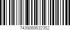 Código de barras (EAN, GTIN, SKU, ISBN): '7439069532352'