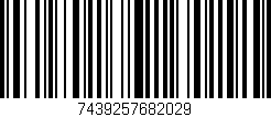 Código de barras (EAN, GTIN, SKU, ISBN): '7439257682029'