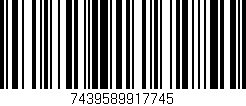 Código de barras (EAN, GTIN, SKU, ISBN): '7439589917745'