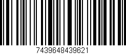 Código de barras (EAN, GTIN, SKU, ISBN): '7439648439621'