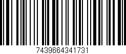 Código de barras (EAN, GTIN, SKU, ISBN): '7439664341731'