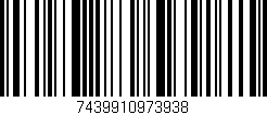 Código de barras (EAN, GTIN, SKU, ISBN): '7439910973938'