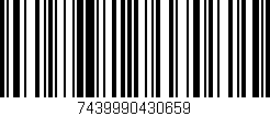 Código de barras (EAN, GTIN, SKU, ISBN): '7439990430659'