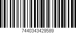 Código de barras (EAN, GTIN, SKU, ISBN): '7440343429589'