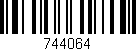 Código de barras (EAN, GTIN, SKU, ISBN): '744064'