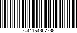 Código de barras (EAN, GTIN, SKU, ISBN): '7441154307738'