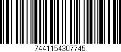 Código de barras (EAN, GTIN, SKU, ISBN): '7441154307745'
