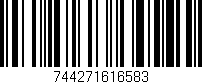 Código de barras (EAN, GTIN, SKU, ISBN): '744271616583'
