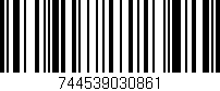 Código de barras (EAN, GTIN, SKU, ISBN): '744539030861'