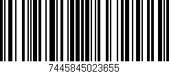 Código de barras (EAN, GTIN, SKU, ISBN): '7445845023655'
