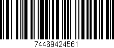 Código de barras (EAN, GTIN, SKU, ISBN): '74469424561'