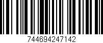 Código de barras (EAN, GTIN, SKU, ISBN): '744694247142'