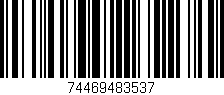 Código de barras (EAN, GTIN, SKU, ISBN): '74469483537'
