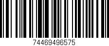 Código de barras (EAN, GTIN, SKU, ISBN): '74469496575'