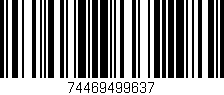 Código de barras (EAN, GTIN, SKU, ISBN): '74469499637'