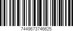 Código de barras (EAN, GTIN, SKU, ISBN): '7449673746625'