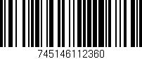 Código de barras (EAN, GTIN, SKU, ISBN): '745146112360'
