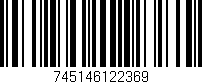 Código de barras (EAN, GTIN, SKU, ISBN): '745146122369'