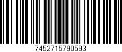 Código de barras (EAN, GTIN, SKU, ISBN): '7452715790593'
