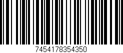 Código de barras (EAN, GTIN, SKU, ISBN): '7454178354350'