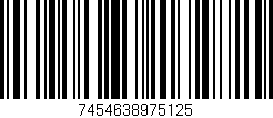Código de barras (EAN, GTIN, SKU, ISBN): '7454638975125'
