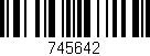 Código de barras (EAN, GTIN, SKU, ISBN): '745642'