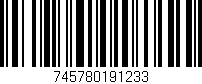 Código de barras (EAN, GTIN, SKU, ISBN): '745780191233'