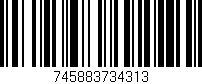 Código de barras (EAN, GTIN, SKU, ISBN): '745883734313'