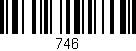 Código de barras (EAN, GTIN, SKU, ISBN): '746'