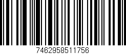 Código de barras (EAN, GTIN, SKU, ISBN): '7462958511756'